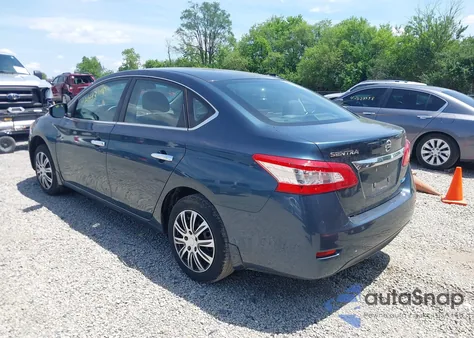 2014 Nissan Sentra Sv из США, поврежденный, VIN 3N1AB7AP9EY266524